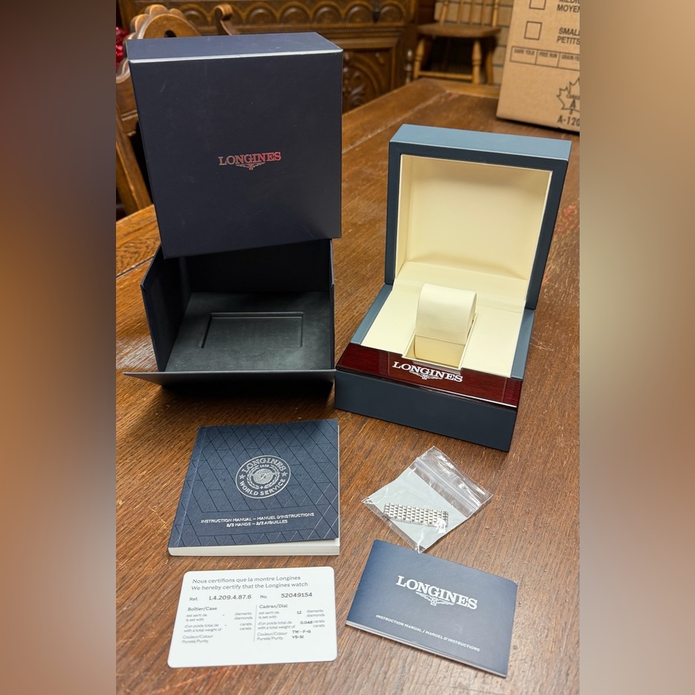 Longines Watch Box with Extras